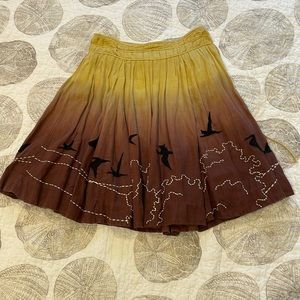 Ombré Bird skirt by Lithe